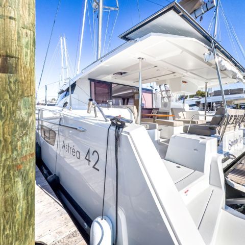 a boat parked at a dock